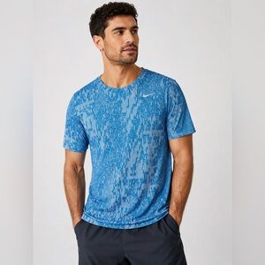 Nike Dri-FIT Tee Shirt Mens XXL Tall Blue Athletic Performance